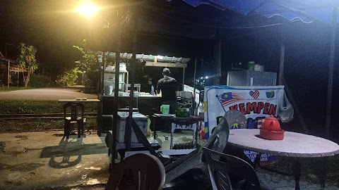 Gerai Burger Power Jiboi di Ampangan
