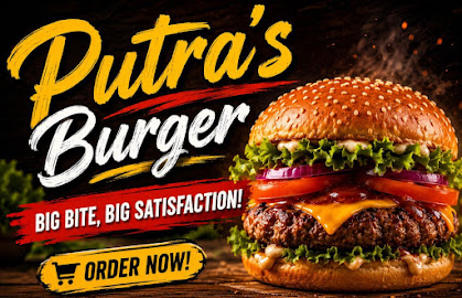 Gerai Putra's Burger di Lukut