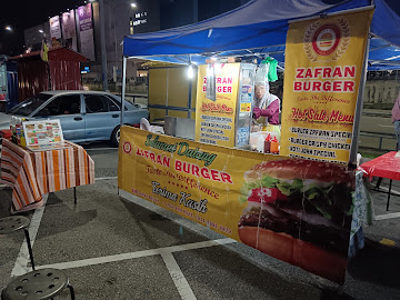 Gerai Burger zafran di Seremban