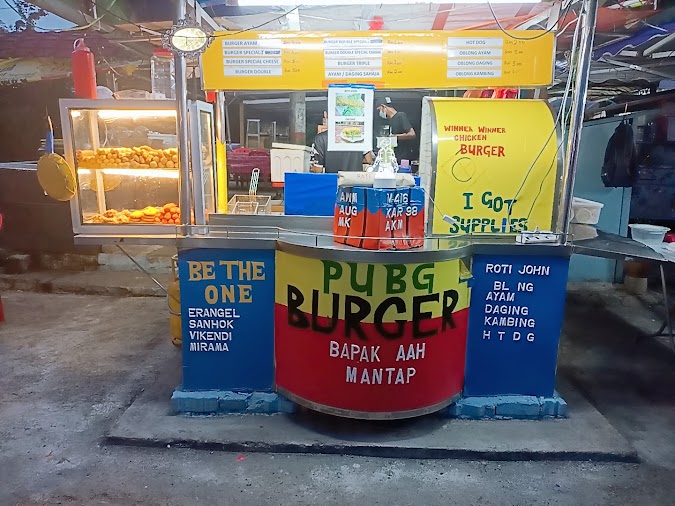 Gambar gerai Kedai Burger Pubg di Rasah