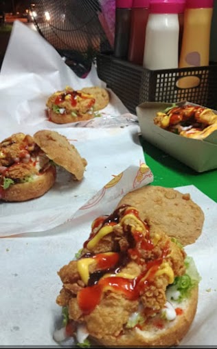 Gambar gerai Burger Tok Abah Londah di Gemas