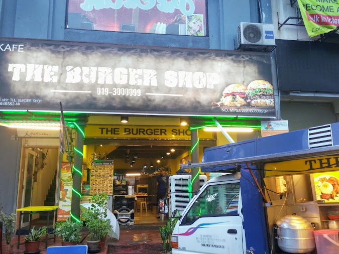 Gambar gerai The Burger Shop SS15 di Subang Jaya
