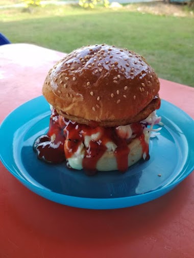 Gambar gerai Burger Banjir Meru di Bandar Seri Jempol
