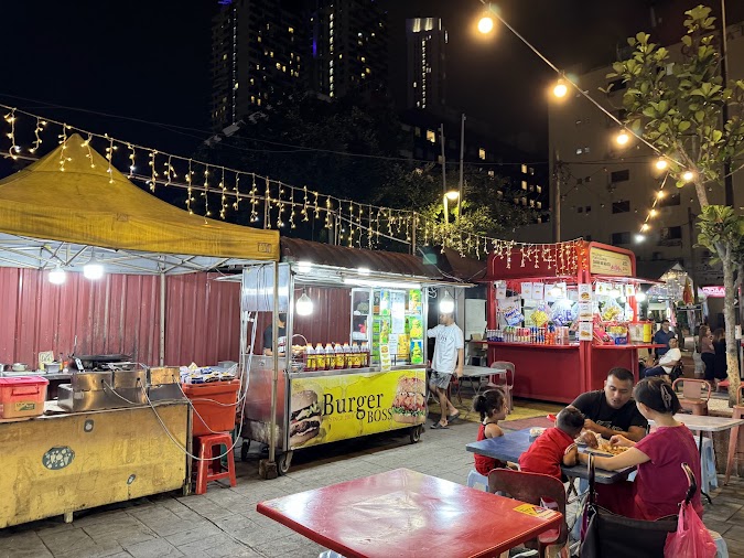 Gambar gerai BurgerBoss di Bukit Bintang