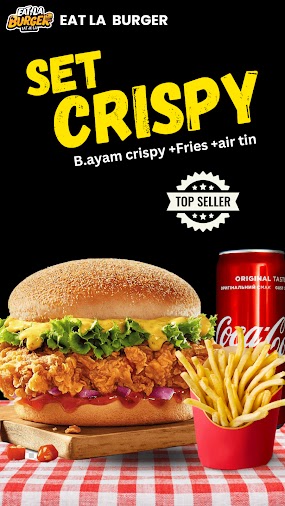 Gambar gerai Eat La Burger Rembau di Rembau