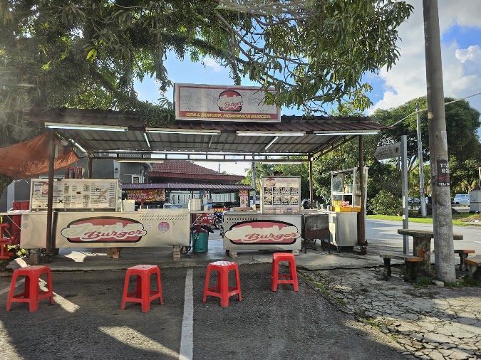 Gambar gerai Jan'z Burger Bakar di Seremban