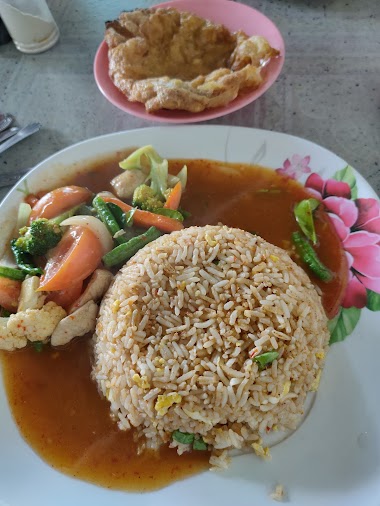 Gambar gerai Burger Pok Cek di Rembau
