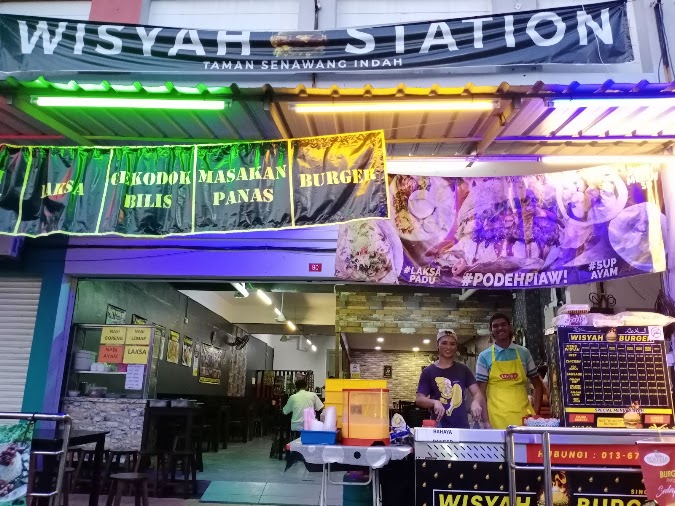 Gambar gerai Wisyah Burger & Station di Senawang