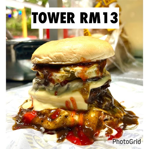 Gambar gerai Hannan Prosperity Burger di Teluk Kemang